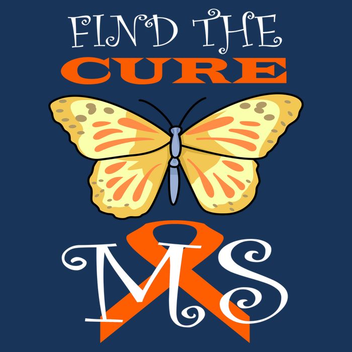 Support MS Help Find The Cure Ribbon Multiple Sclerosis Toddler Hoodie