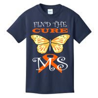 Support MS Help Find The Cure Ribbon Multiple Sclerosis Kids T-Shirt