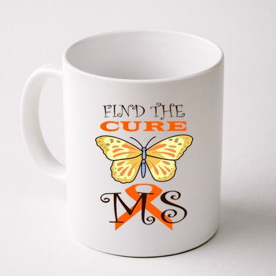 Support MS Help Find The Cure Ribbon Multiple Sclerosis Coffee Mug