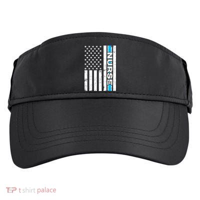 Support Nurses Front Line Flag Adult Drive Performance Visor