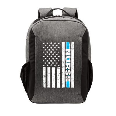 Support Nurses Front Line Flag Vector Backpack