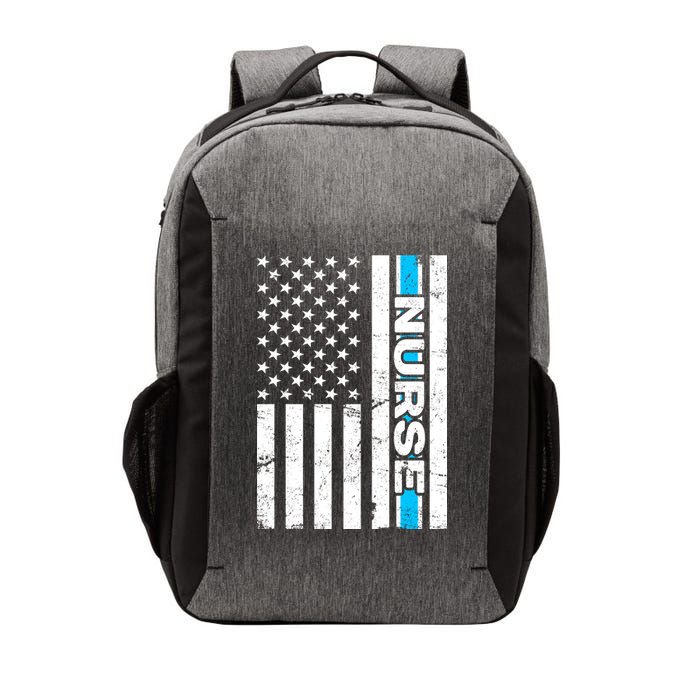 Support Nurses Front Line Flag Vector Backpack