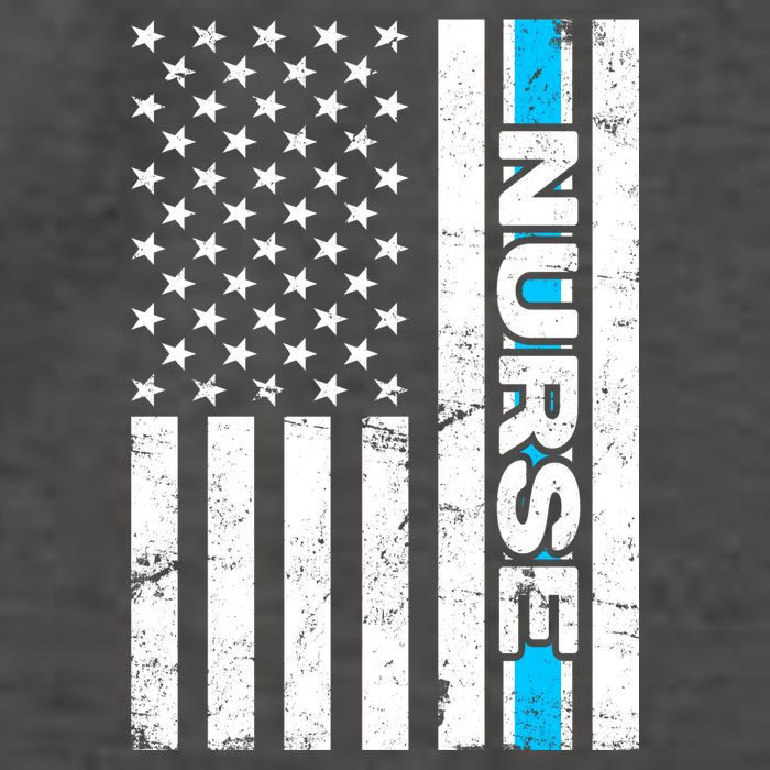 Support Nurses Front Line Flag Vector Backpack