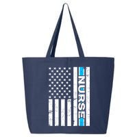 Support Nurses Front Line Flag 25L Jumbo Tote