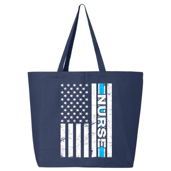 Support Nurses Front Line Flag 25L Jumbo Tote