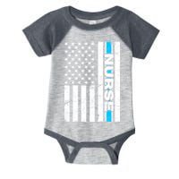 Support Nurses Front Line Flag Infant Baby Jersey Bodysuit