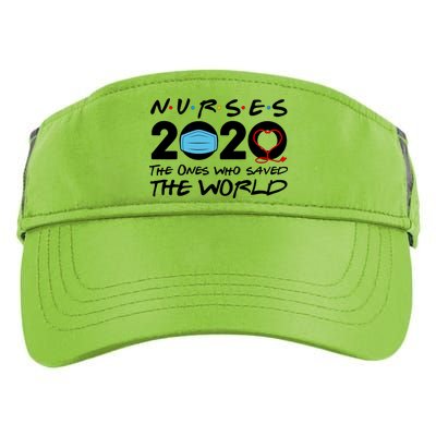 Support Nurses The Ones Who Saved The World Adult Drive Performance Visor