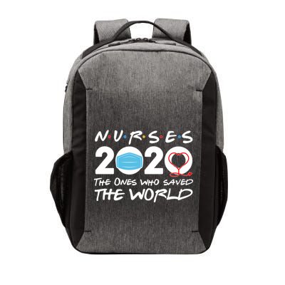 Support Nurses The Ones Who Saved The World Vector Backpack