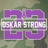 Support Oskar Strong No.23 Legacy Tie Dye Trucker Hat