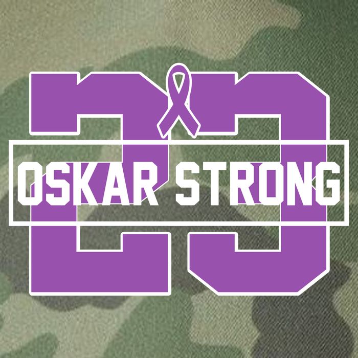 Support Oskar Strong No.23 Legacy Tie Dye Trucker Hat