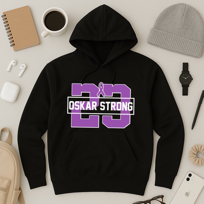 Support Oskar Strong No.23 Hoodie
