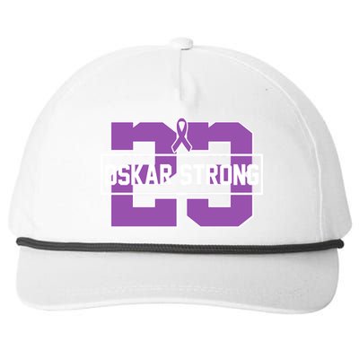 Support Oskar Strong No.23 Snapback Five-Panel Rope Hat