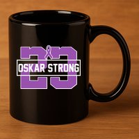 Support Oskar Strong No.23 11oz C Handle Ceramic Mug
