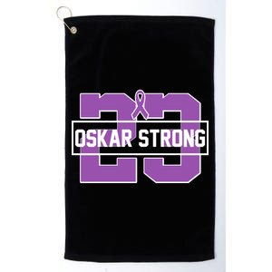 Support Oskar Strong No.23 Platinum Collection Golf Towel