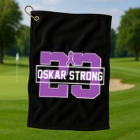 Support Oskar Strong No.23 Golf Towel