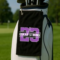 Support Oskar Strong No.23 Golf Towel