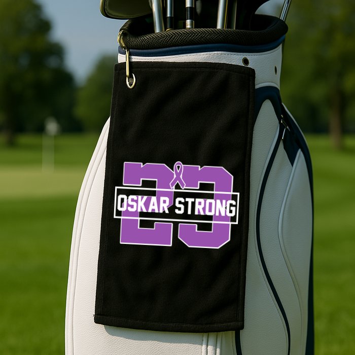 Support Oskar Strong No.23 Golf Towel