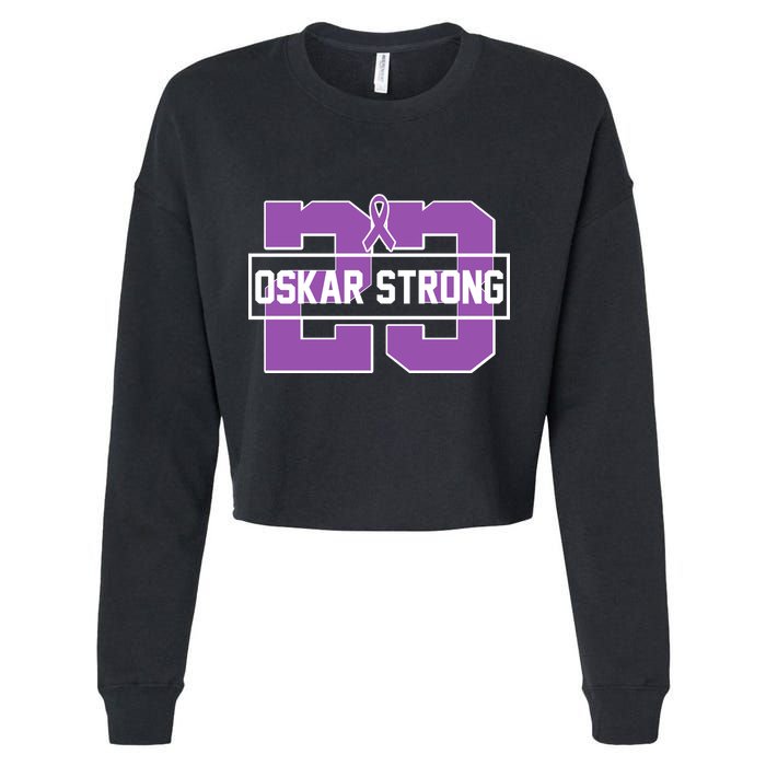Support Oskar Strong No.23 Cropped Pullover Crew