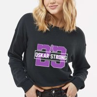 Support Oskar Strong No.23 Cropped Pullover Crew