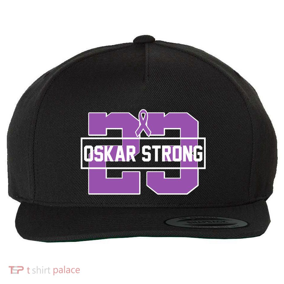 Support Oskar Strong No.23 Wool Snapback Cap
