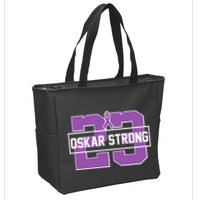 Support Oskar Strong No.23 Zip Tote Bag