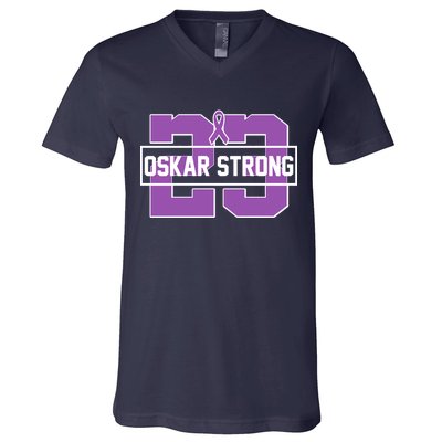 Support Oskar Strong No.23 V-Neck T-Shirt