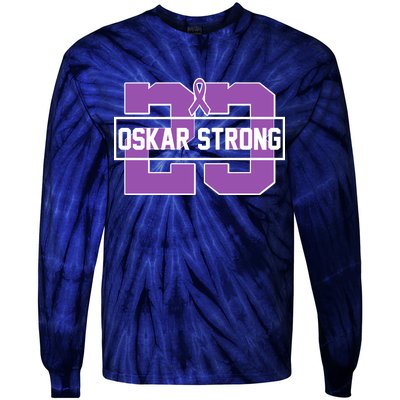 Support Oskar Strong No.23 Tie-Dye Long Sleeve Shirt