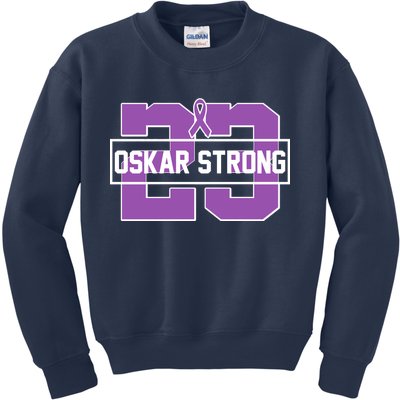 Support Oskar Strong No.23 Kids Sweatshirt