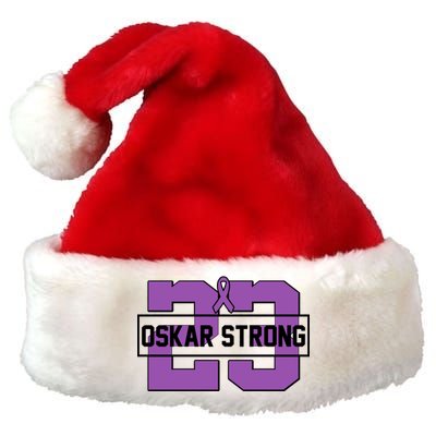 Support Oskar Strong No.23 Premium Christmas Santa Hat