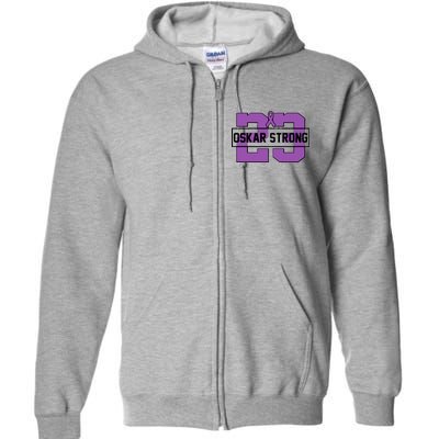 Support Oskar Strong No.23 Full Zip Hoodie