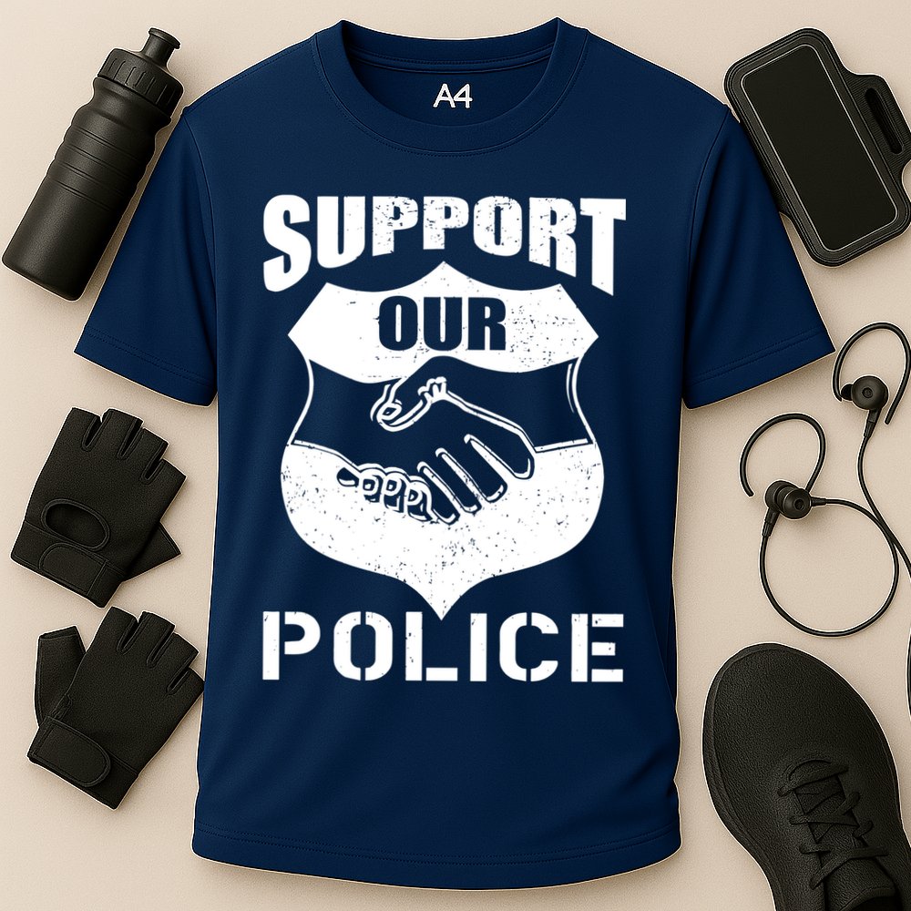 Support Our Police Performance Shirt