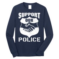 Support Our Police Long Sleeve Shirt