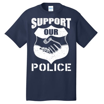 Support Our Police Tall T-Shirt