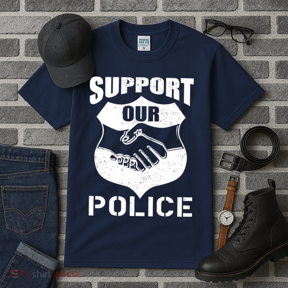 Support Our Police Tall T-Shirt