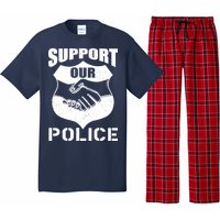 Support Our Police Pajama Set