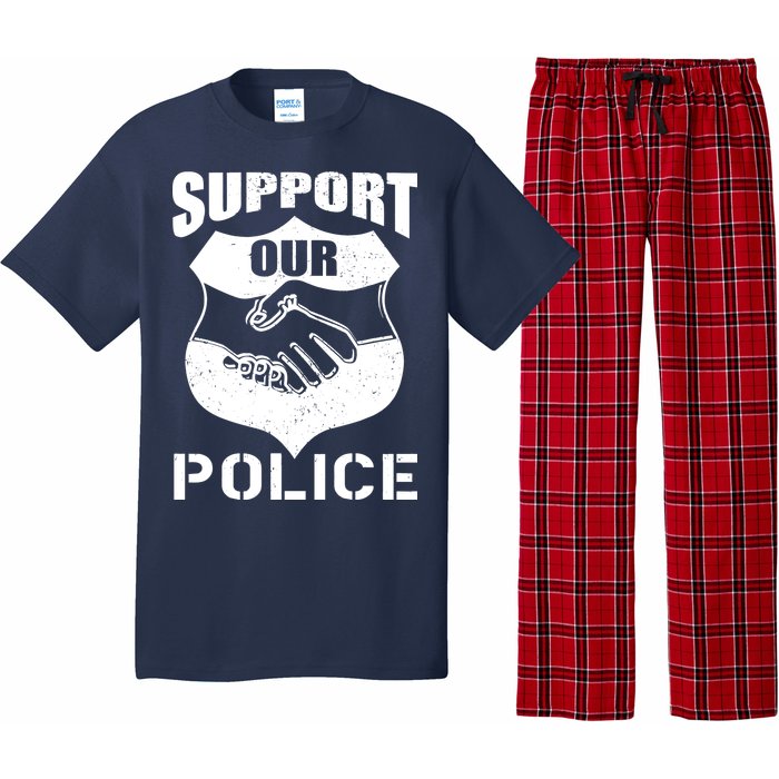 Support Our Police Pajama Set