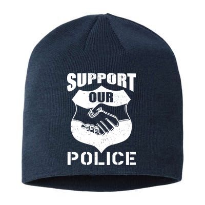 Support Our Police Sustainable Beanie