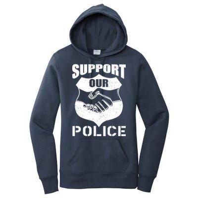 Support Our Police Women's Pullover Hoodie