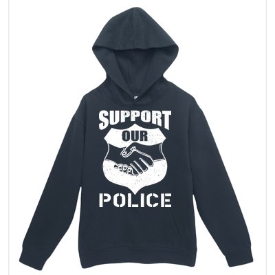 Support Our Police Urban Pullover Hoodie