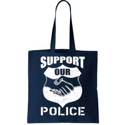 Support Our Police Tote Bag