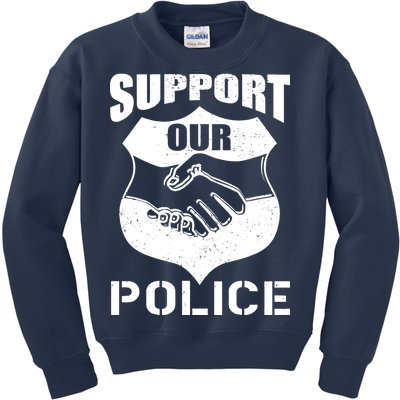 Support Our Police Kids Sweatshirt