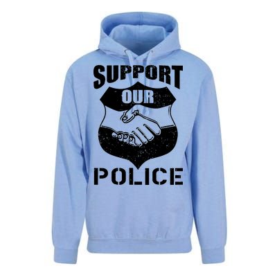 Support Our Police Unisex Surf Hoodie