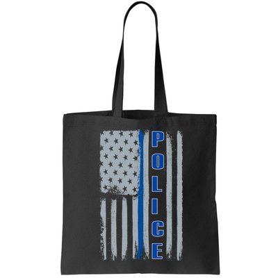 Support Police Blue Flag Bag