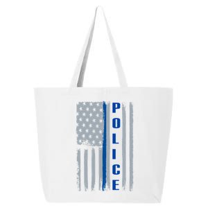 Support Police Blue Flag 25L Jumbo Tote