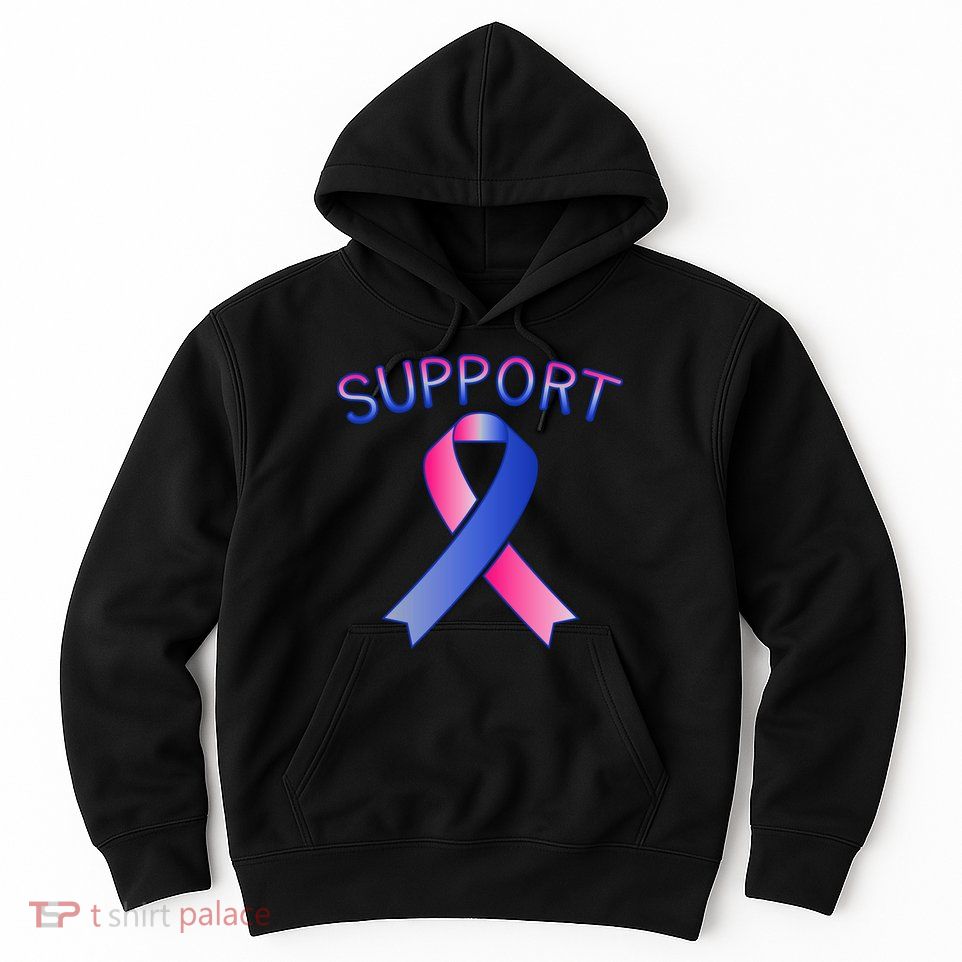 Support Ribbon Cancer Awareness Hoodie