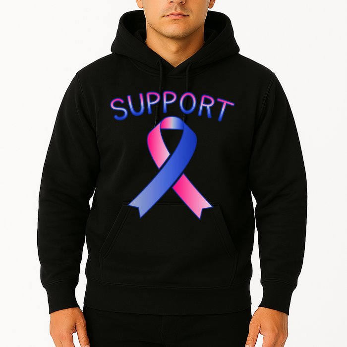 Support Ribbon Cancer Awareness Hoodie