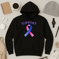 Support Ribbon Cancer Awareness Hoodie