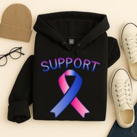 Support Ribbon Cancer Awareness Hoodie
