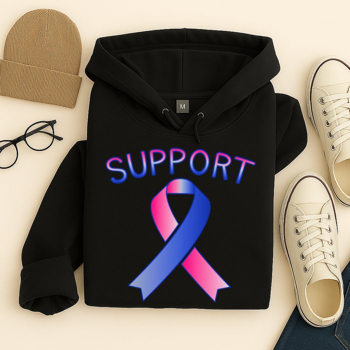 Support Ribbon Cancer Awareness Hoodie