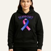 Support Ribbon Cancer Awareness Hoodie